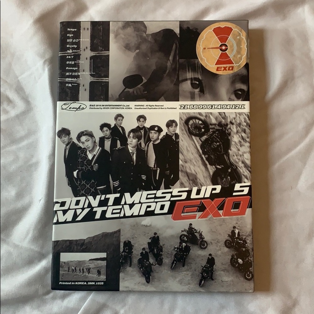 Exo Don't Mess Up My Tempo Album Unopened